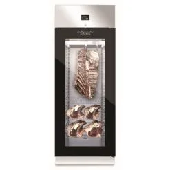 Ristosubito Armadio Frollatura Carne Everlasting Con Porta A Vetro In Acciaio Inox Capacità 150Kg Modello AC9001