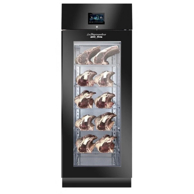 Ristosubito Armadio Stagionatore E Conservatore Everlasting In Acciaio Plastificato Nero Capacità Carne 150 Kg Capacità Formaggi/salumi 100 Kg Modello AC8308 3 Ristosubito Armadio Stagionatore E Conservatore Everlasting In Acciaio Plastificato Nero Capacità Carne 150 Kg Capacità Formaggi/salumi 100 Kg Modello AC8308