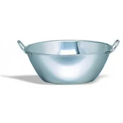 Ristosubito Bacinella Fondo Piano In Acciaio Inox Modello 329-0