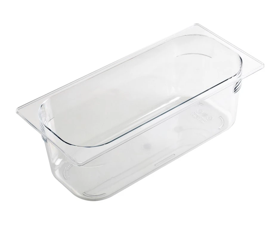 BACINELLA GELATERIA IN POLICARBONATO 360X165X120 ( 10 PZ ) 3 BACINELLA GELATERIA IN POLICARBONATO 360X165X120 ( 10 PZ )