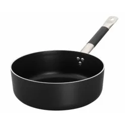 Ristosubito Casseruola Bassa In Alluminio Antiaderente Con Un Manico Per Cucine Ad Induzione Spessore 5 Cm Modello 840-5