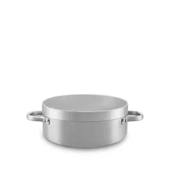 Ristosubito Casseruole Basse Con Due Maniglie In Alluminio Modello 117-0