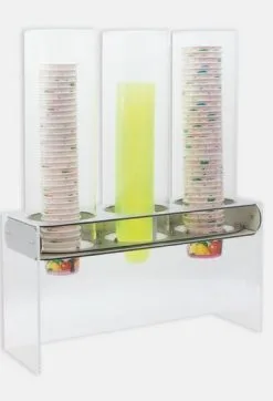 Distributore Di Coppette Da Banco Con Misure Personalizzate Degli Estrattori.