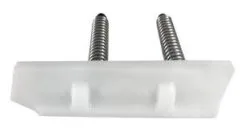 PLACCA AUTOREGOLANTE IN SILVER ( METALLO )