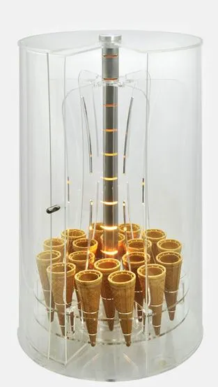 Portaconi Cilindrico In Plexiglas Trasparente 3 Portaconi Cilindrico In Plexiglas Trasparente