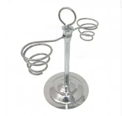 Portaconi Da Banco 2 Appoggi Inox ( 3 PZ )