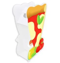 PORTARIFIUTI BIFACCIALE CON COPERCHIO H160CM