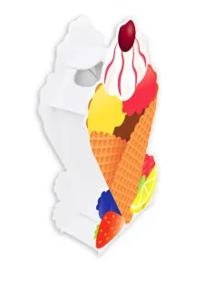 PORTARIFIUTI BIFACCIALE GRANDE CON COPERCHIO H136