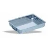 Ristosubito Tegame Rettangolare In Acciaio Inox 18/10 Con Maniglie Dimensioni Cm. L 60 X P 40 X 9 H Modello 325-060