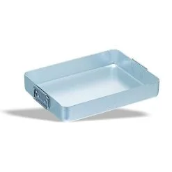 Ristosubito Tegame Rettangolare In Alluminio Con Maniglie Snodate Dimensioni Cm. L 70 X P 45 X 10 H Modello 219-070