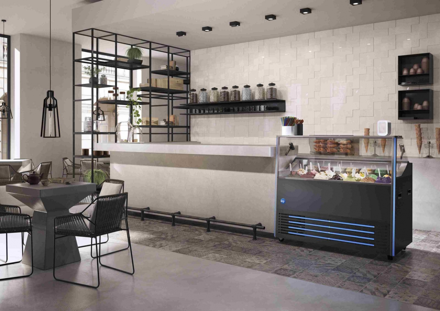 VETRINA GELATERIA REFRIGERAZIONE STATICA DELIGHT 7 PRIME 3 VETRINA GELATERIA REFRIGERAZIONE STATICA DELIGHT 7 PRIME