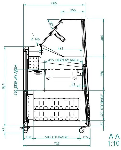 VETRINA GELATERIA REFRIGERAZIONE STATICA DELIGHT 7 PRIME 6 VETRINA GELATERIA REFRIGERAZIONE STATICA DELIGHT 7 PRIME - immagine 4